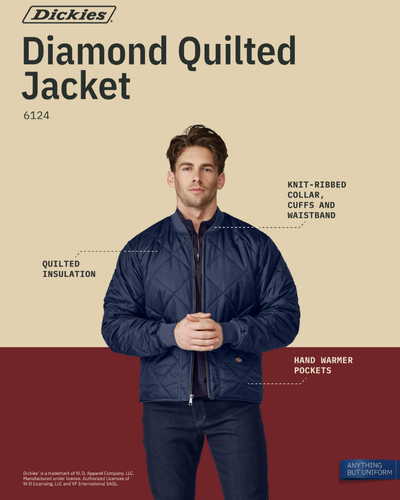 Diamond Quilted Jacket Sell Sheet